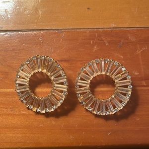JCrew circle earrings